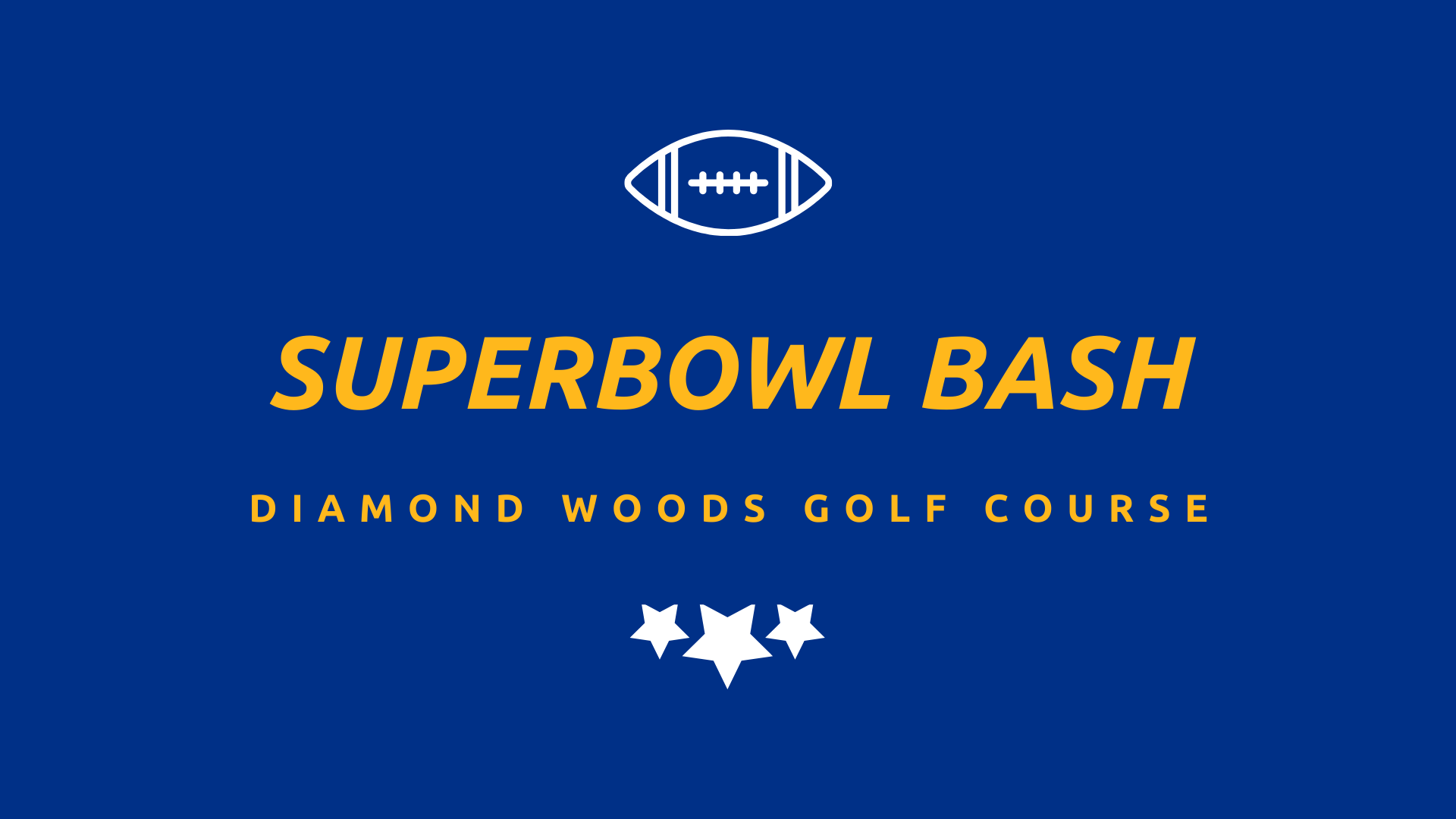 The Superbowl Bash at Diamond Woods